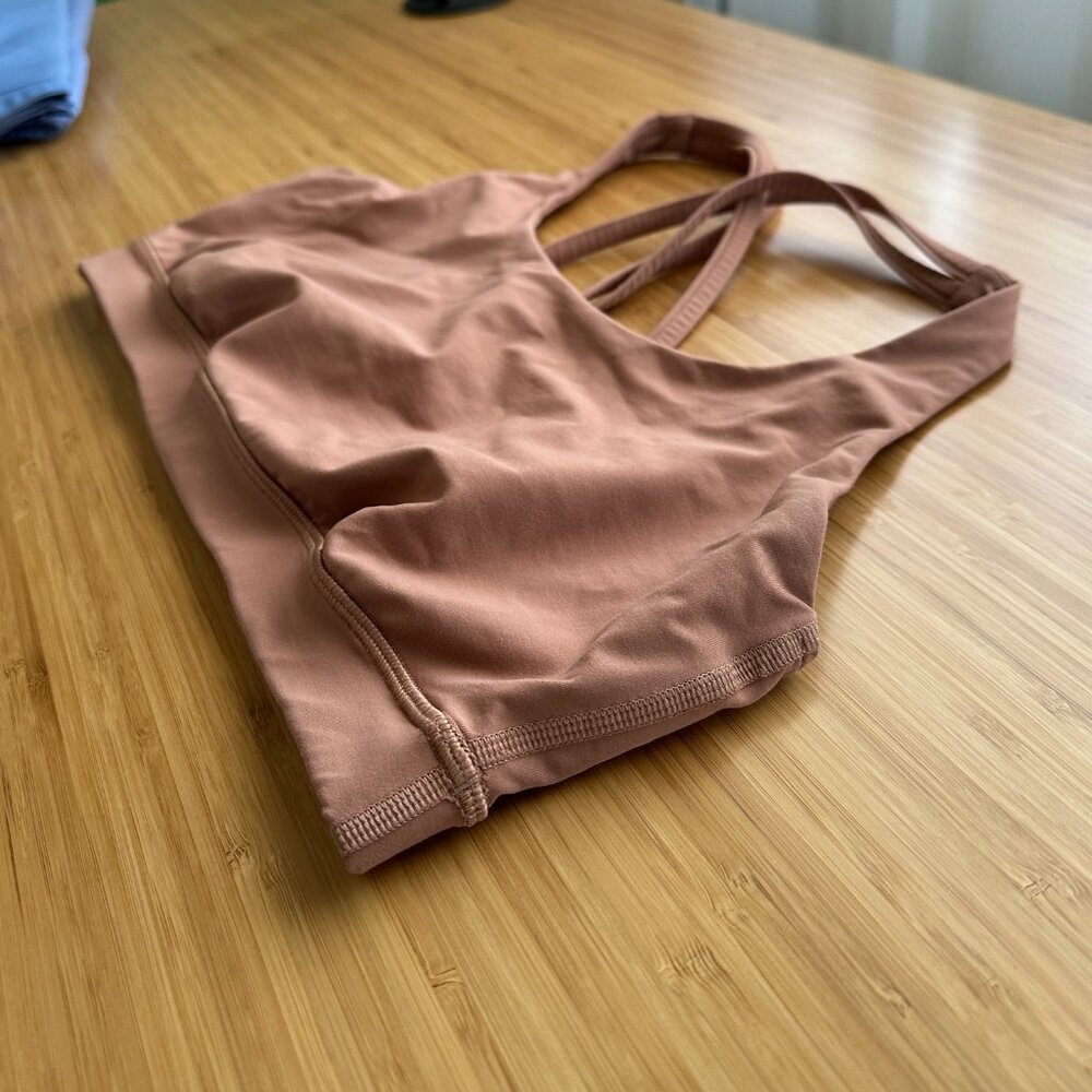 lululemon Energy Bra *Medium Support B-D bra EUC Dusty Clay 12 - Picture 11 of 16